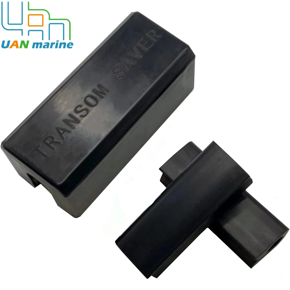 Transom Saver Support and Trailering Motor Locks for Single Ram Outboard Mercury Evinrude Johnson Yamaha Honda Tohatsu Rubber