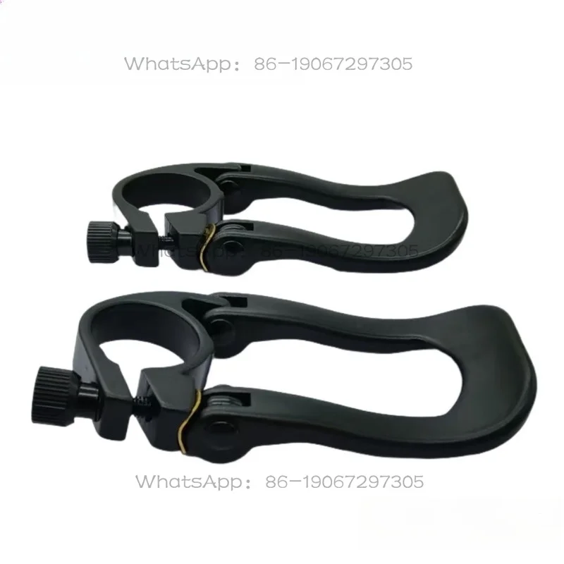 Aluminum Alloy Folding Seat Pipe Clamp 31.8/34 Quick Release U-shaped Pipe Clamp Lock Pipe