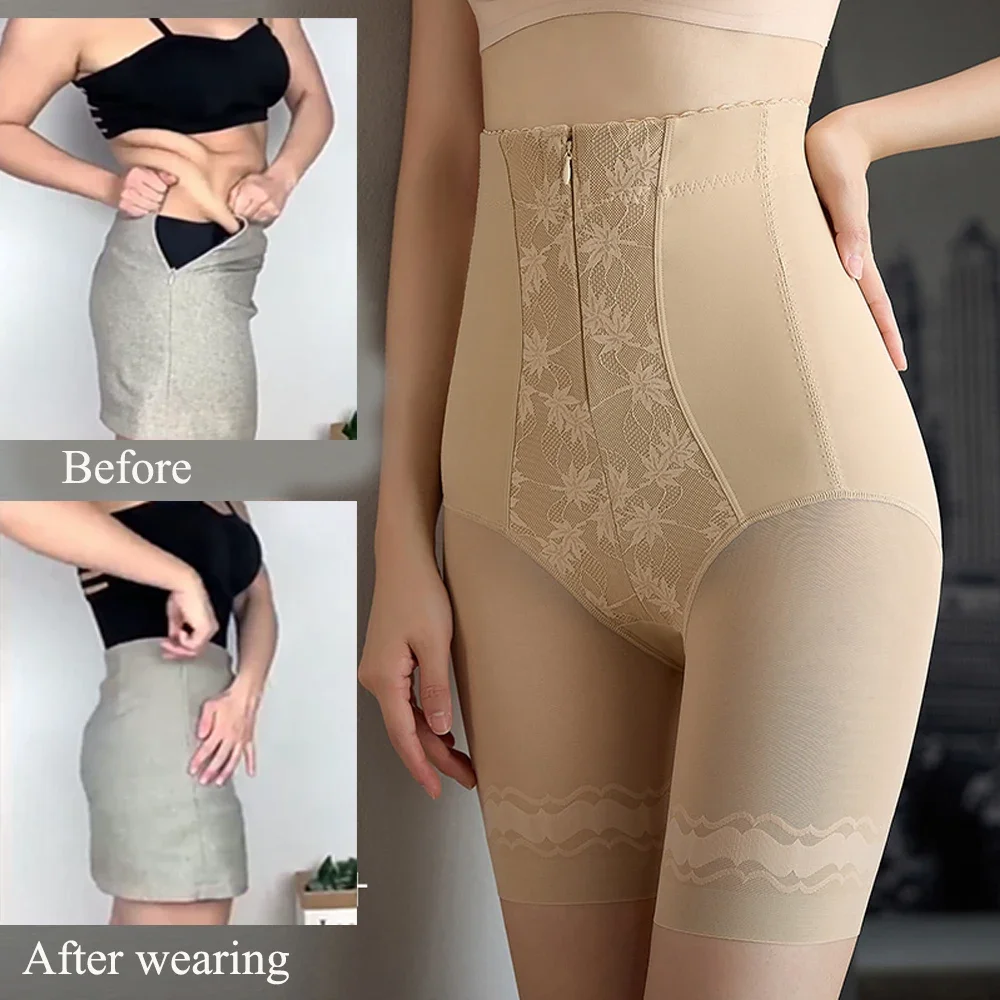 Shapewear Buikcontrole Slipje Hoge Taille Buikcontrole Body Shaper Afslankende Shapewear Ondergoed