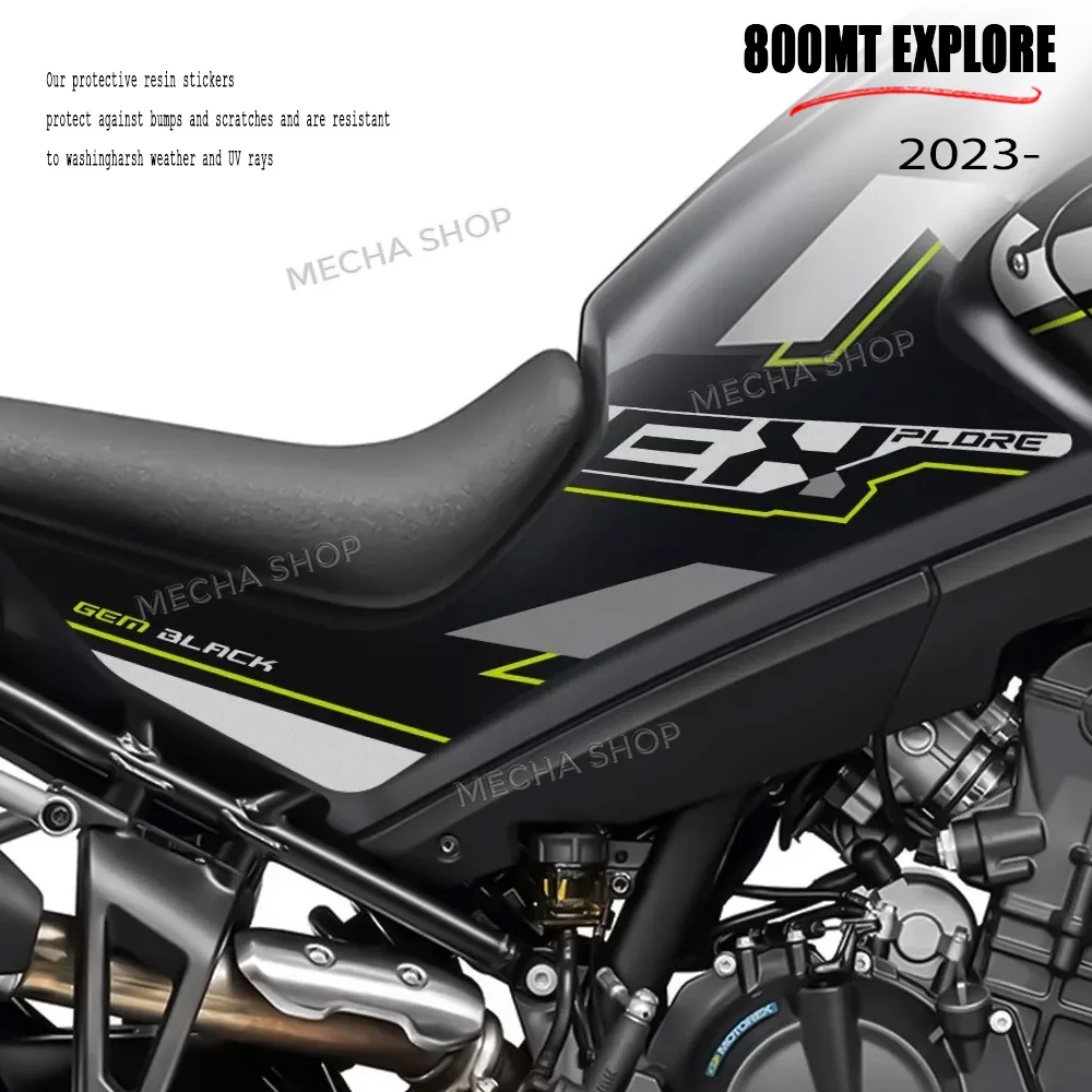 Tank Mat Sticker PVC Decal Protection Motorcycle Accessories For CFmoto 800MT 800 MT Explore 2025