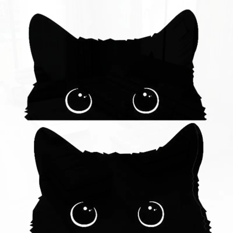 

Набор наклеек «Выглядывающие черные кошачьи глаза», 2 шт./компл., идеально подходит для ноутбуков, бутылок с водой, скейтбордов, ноутбуков и кошек — тематические предметы