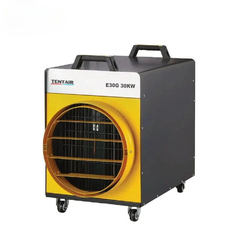 30Kw Industrial Air Heater Portable Electric Fan Heater Constant Temperature Space Heater