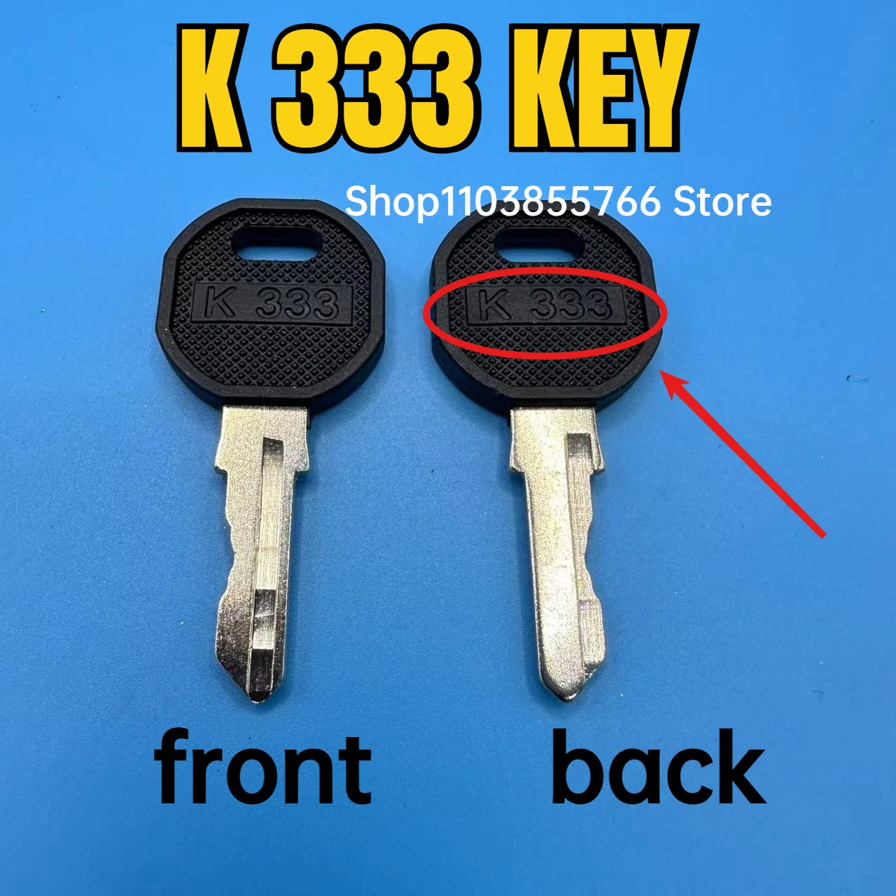 

K 333 2PCS 1108-U35 EMKA K333 Keys 1333 PASS KEY DIRAK GEGE GHE MESAN ASSMANN