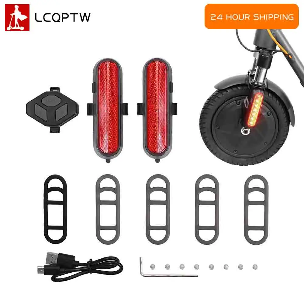 

Указатель поворота с дистанционным управлением, светодиодный предупреждающий указатель поворота, интеллектуальный для Xiaomi M365 1S Pro MI 4, часть электрического скутера