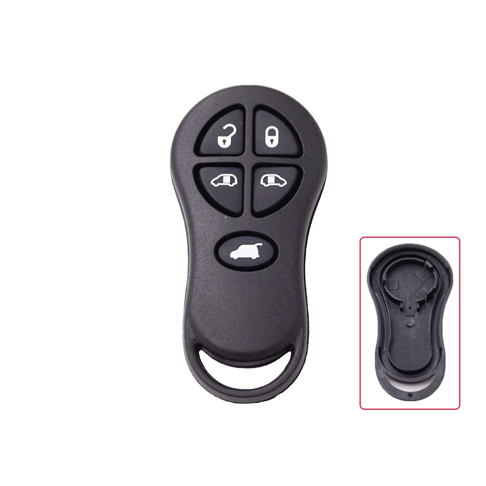 Xinyuexin Remote Car Key Shell Case for Chrysler PT Cruiser Town & Country Dodge Ram 1500 Caravan Jeep Keyless High Quality