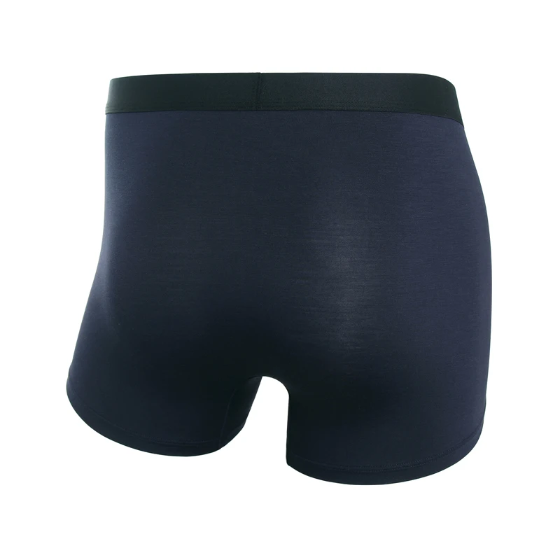 Li-Ning Men GYM Underwear Solid Color Breathable 94%Modal 6%Elastane Male Boxer Brief LiNing Sports Underpants Shorts AUAV005 image 4