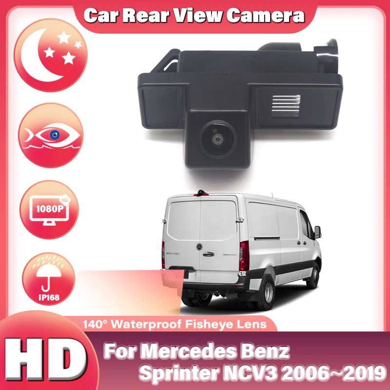 140 Degree HD 1080x720P Special Vehicle Rear View Camera For Mercedes Benz Sprinter NCV3 2006~2014 2015 2016 2017 2018 2019