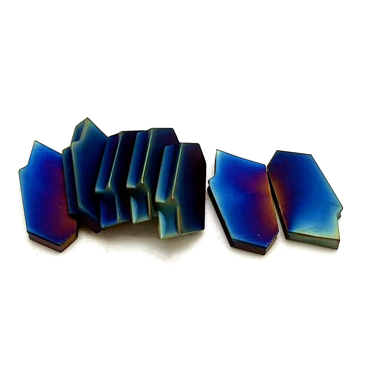 10 stücke Nano Blau serie drehmaschine werkzeug SP300 Einsätze Hartmetall stoßen klinge Cutter CNC Drehmaschine Nut Werkzeug Halter für Stahl