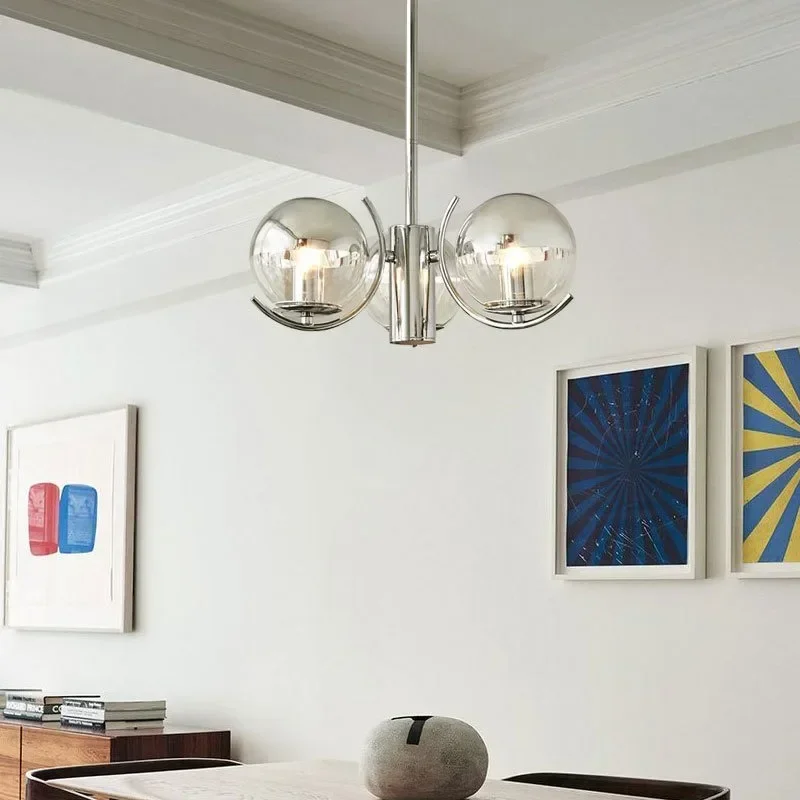 Nordic Medieval Creative Apple Space Living Room Modern Bedroom Dining Room Chandelier