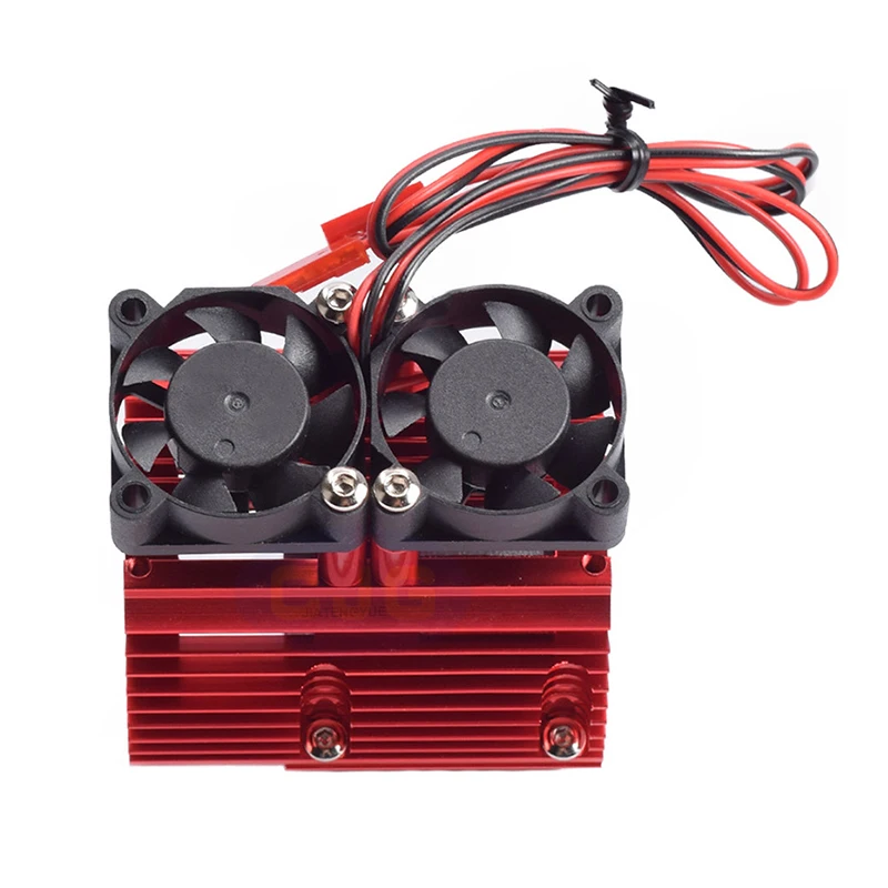 1:10 Traxxas SUMMIT E-REVO Dual Fan Motor Kühler 41-43MM Motor Kühlkörper Verbesserte Teile