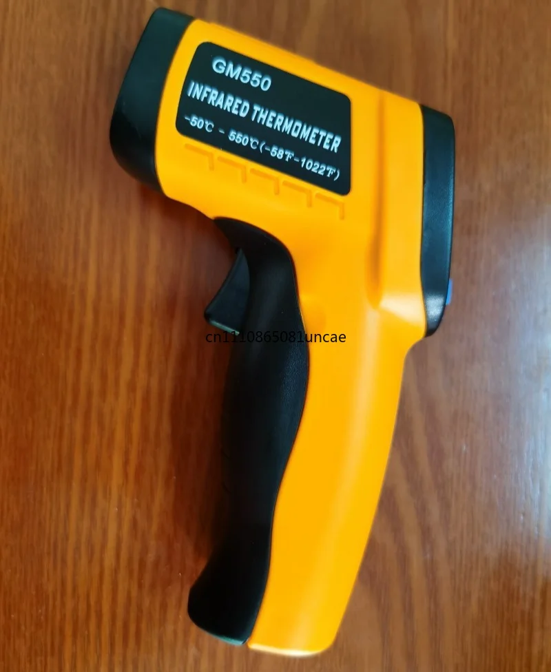For GM550 Infrared Thermometer Non‑Contact Handheld Temperature Gun Industrial High Precision Temperature Measuring Tool