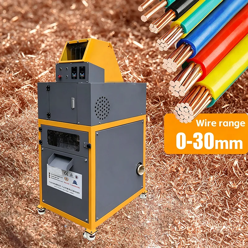 Industrial Scrap Wire Recycling Granulator High Separation Copper Cable Granulator Copper Granule Production Machine