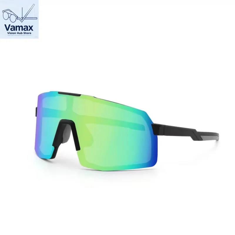 VAMAX Polarized Cycling Sunglasses Large Frame for Men Women Outdoor Running Bike Sports Windproof Eyeguards