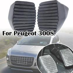 For Peugeot 3008 T8 Car Rubber Brake Clutch Foot Pedal Pad Covers 2130.26 4504.17 2009 2010 2011 2012 2013 2014 2015 2016