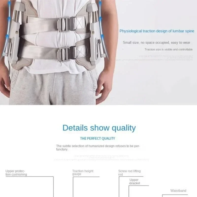 Lumbar Decompression Device Belt Tractor Lumbar Disc Traction Home Treatment Of Lumbar Disc Herniation