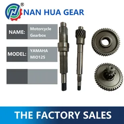 Motorcycle Transmission Axle Drive Axle Output Sprocket Shaft Gearbox Output Final Drive gear For Yamaha AEROX 125