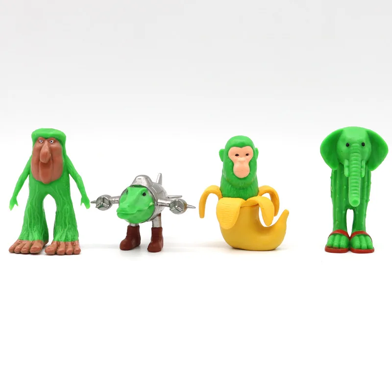 8 pièces ensemble figurine de jeu Tung Sahur Tralalero Tralala Bombardino Crocodilo LiriLi modèle de figurine d'action pour les Fans Collections