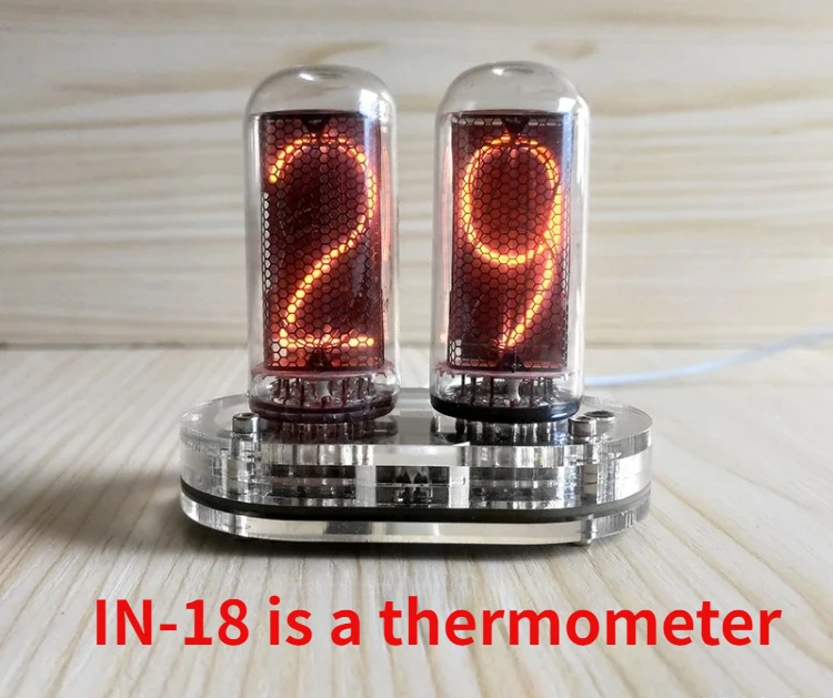 Horloge Nixie à 6 chiffres avec tubes IN-14