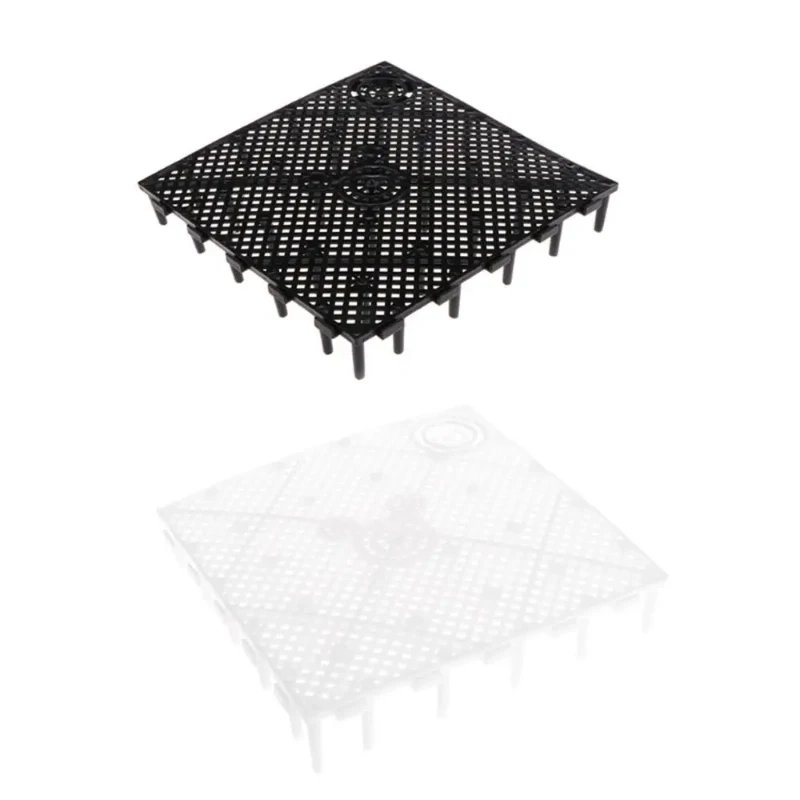 Aquarium Under Gravel Filter Plate Spliceable with Support Bottom Filter Plate Tank Isolation Plate Fish Tank Filter Accessories