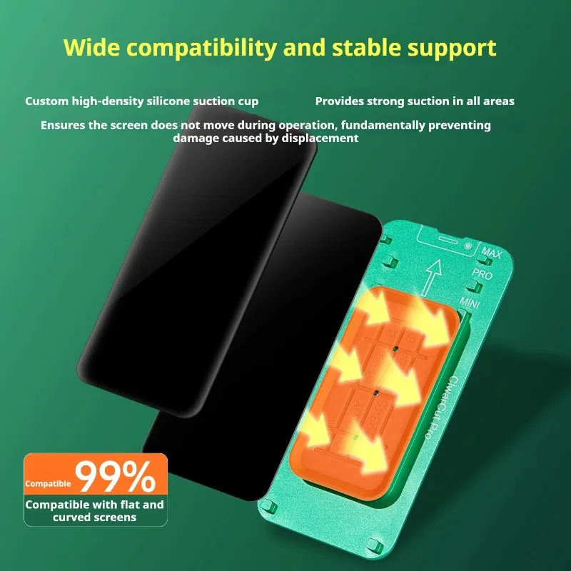 YCS M.Y Visual Screen Separation Mold 0.05mm PrecisionCompensation Bubble Prevention For Phone Screen Repair