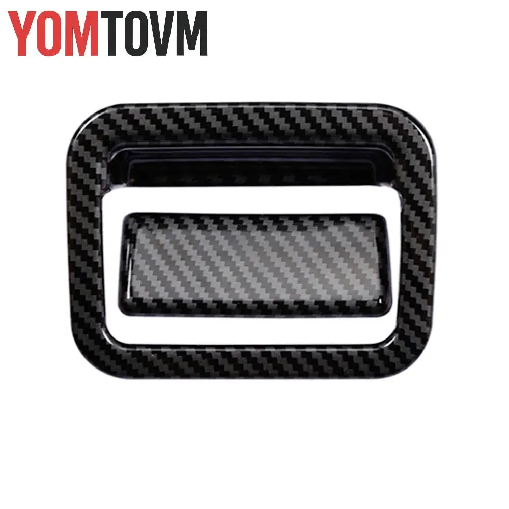 

Glove Storage Box Handle Cover Trim for Toyota RAV4 2019 2000 2001 2002 2003 2004 2005- 2022 ABS Carbon Fiber