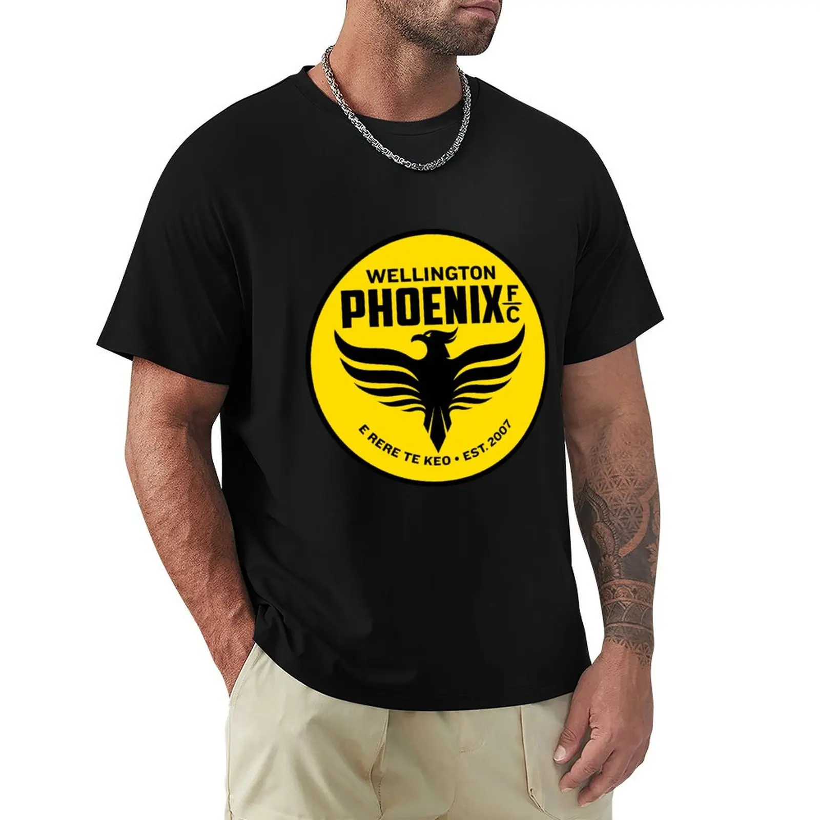 WELLINGTON PHOENIX FC T-Shirt t shirts for man pack cotton T-Shirt