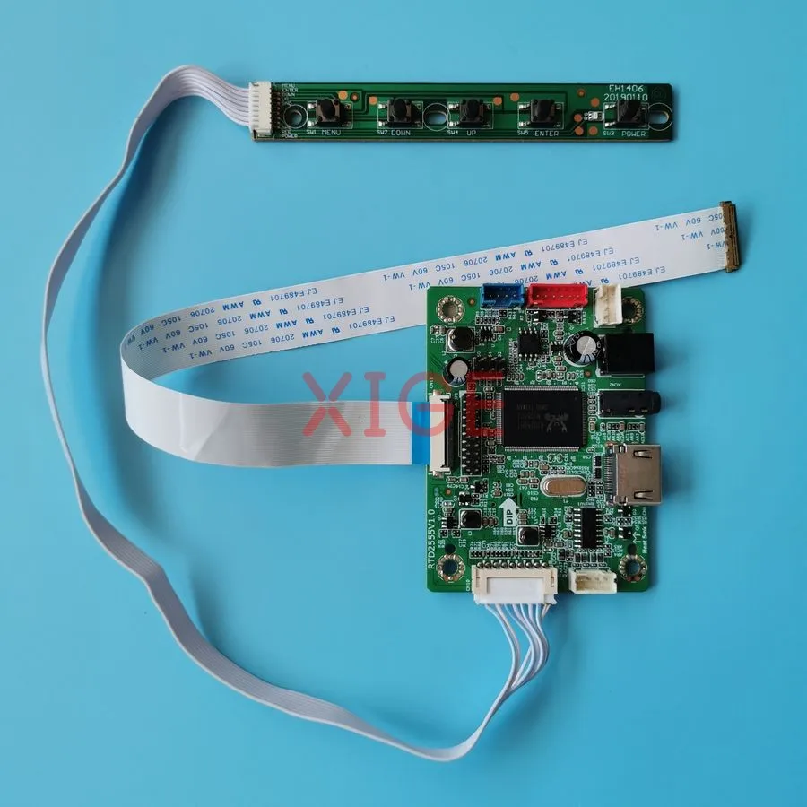 

Drive Controller Board Fit LP133WH2 LP133WH1 HB133WX1 NT133WHM Laptop Screen 1366*768 30Pin EDP 1366x768 Compatible-HDMI DIY Kit
