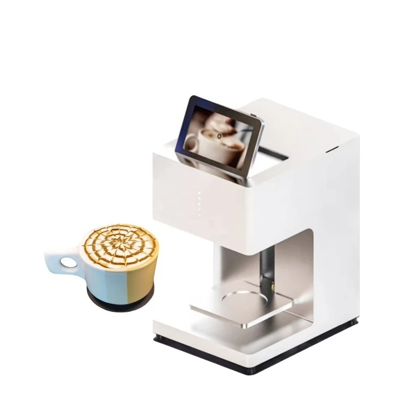 Food printer, automatic, coffee latte machine c