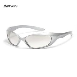 Y2K Anomalous Shape Sunglasses Women's Niche Futuristic avant-garde Sunglass Men Shades UV400 Trending Streetwear Sun Glasses