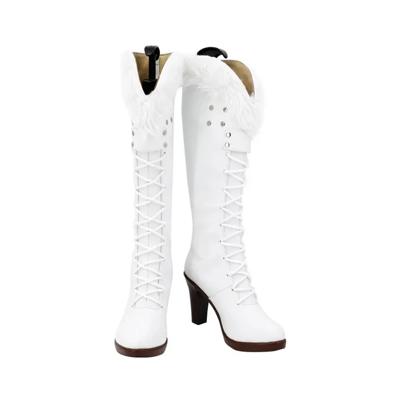 

Anime Robin Cosplay Shoes Boots Game Miss Allsunday Role Play Halloween Carnival Party Outfit Christmas Prop Women Men