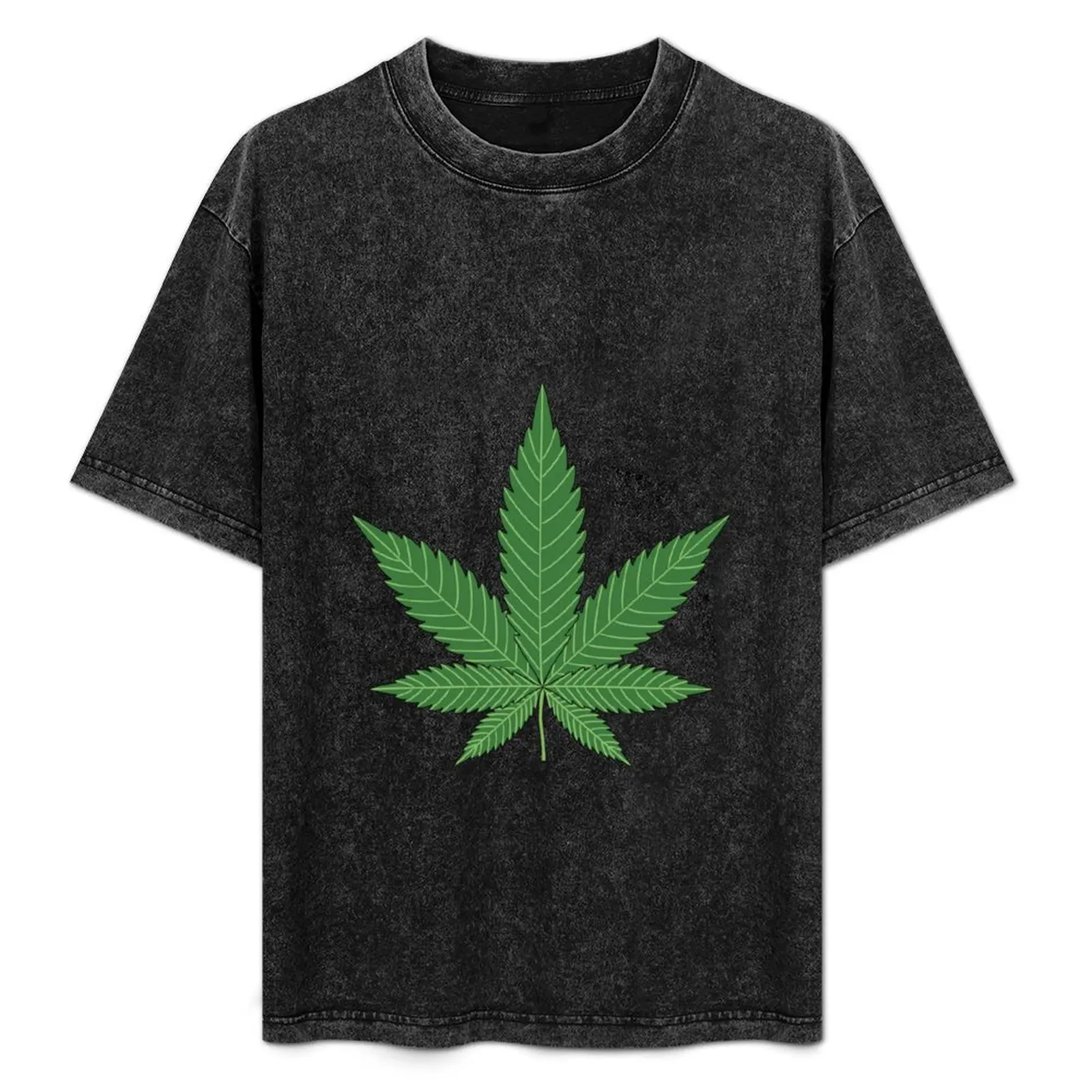 

Weed T-Shirt No Iron Casual Short Sleeve Top