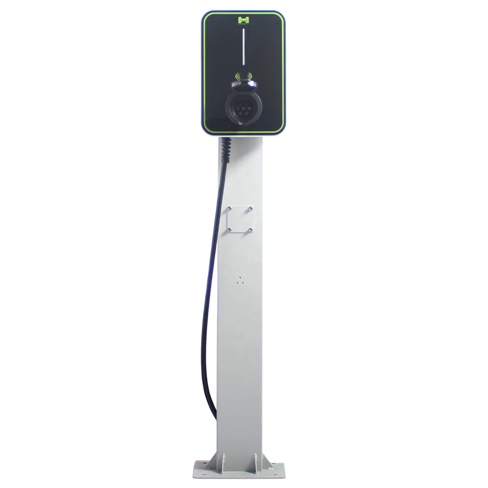 Wallbox 22kw уровень 2 Быстрая зарядка станция EV настенное зарядное устройство 32A настенное крепление