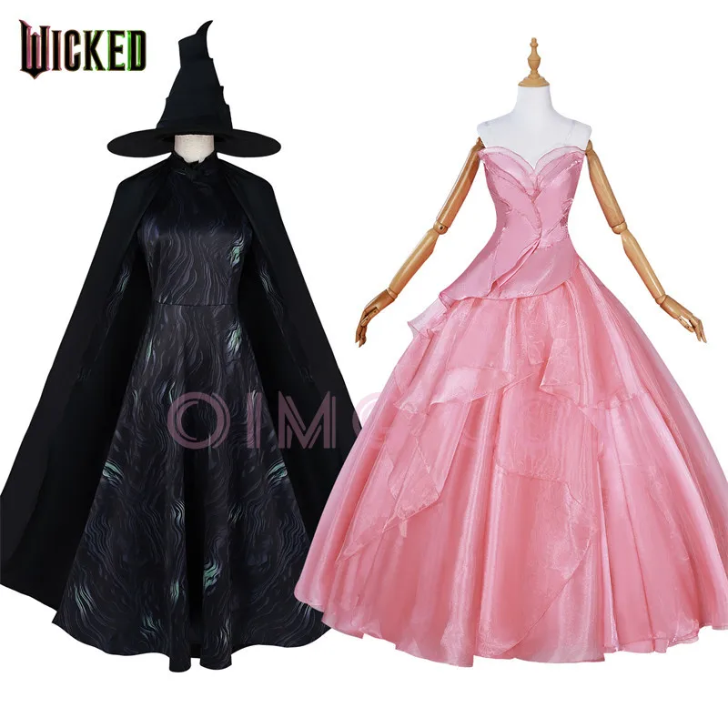 open lace back dress Pink Fairy Glinda Costume – Sydney Costume Shop main image 1