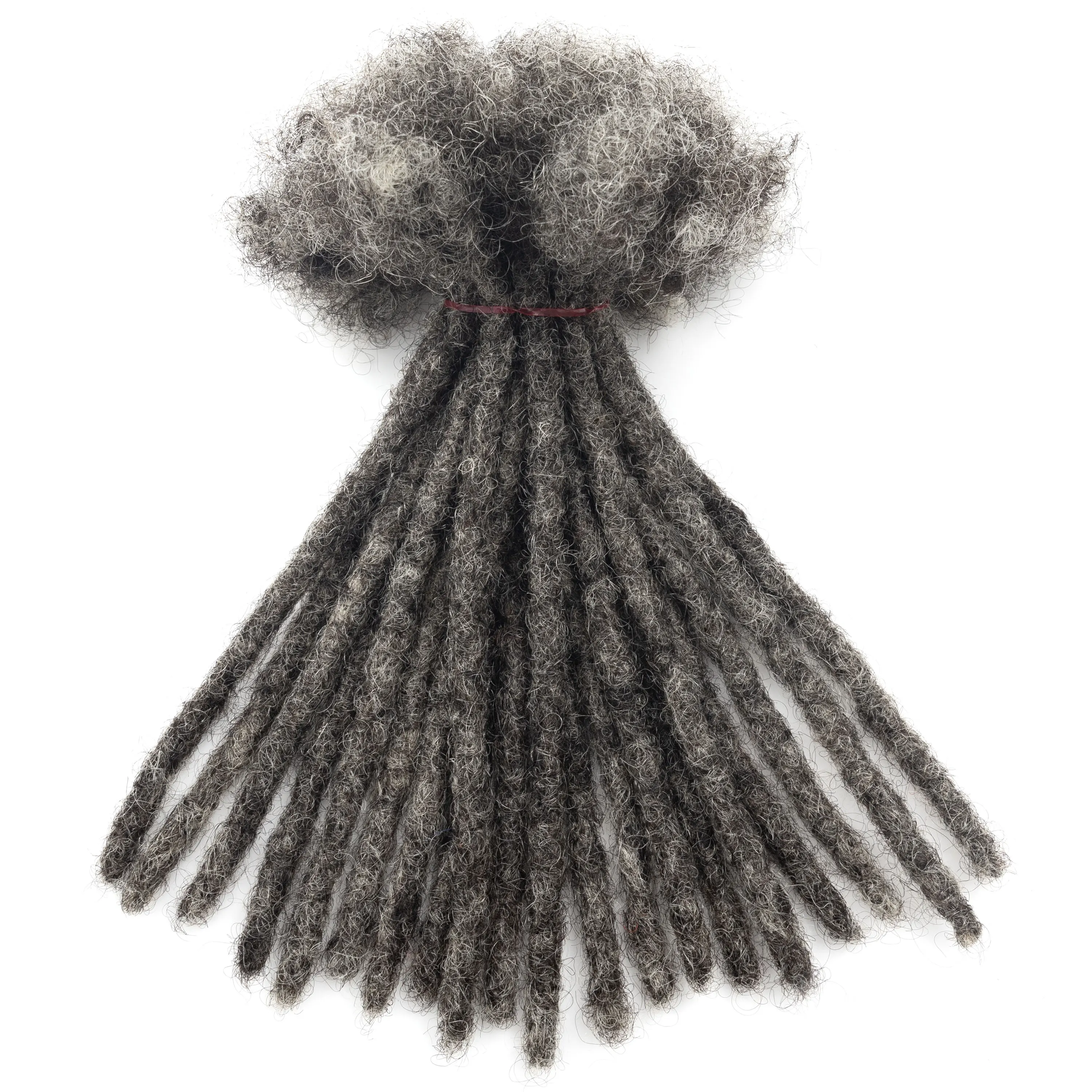 20 فروع/حزمة انخفاض الشحن المجدل ملحقات 100% لينة الطبيعية الأفرو غريب Locs تمديد الشعر البشري الكروشيه Dreadlock