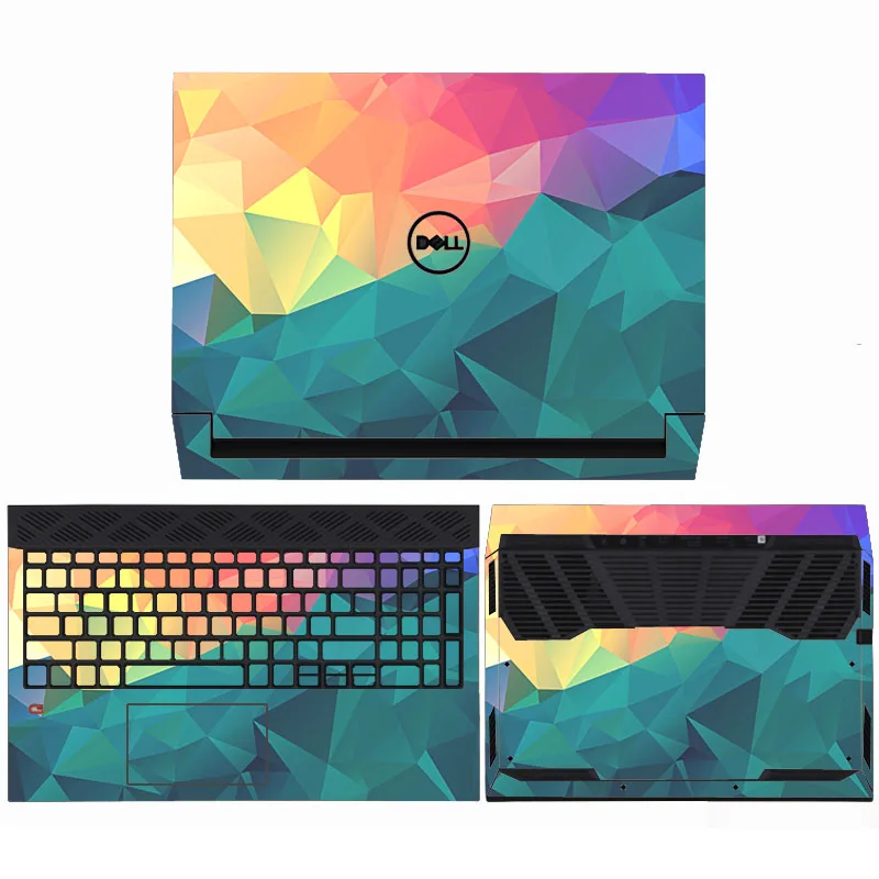 Laptop Skins for DELL G15 5530 5520 5521 5525 5515 5511 5510 Painted Vinyl Stickers for DELL G16 7620 7630 Custom Decal