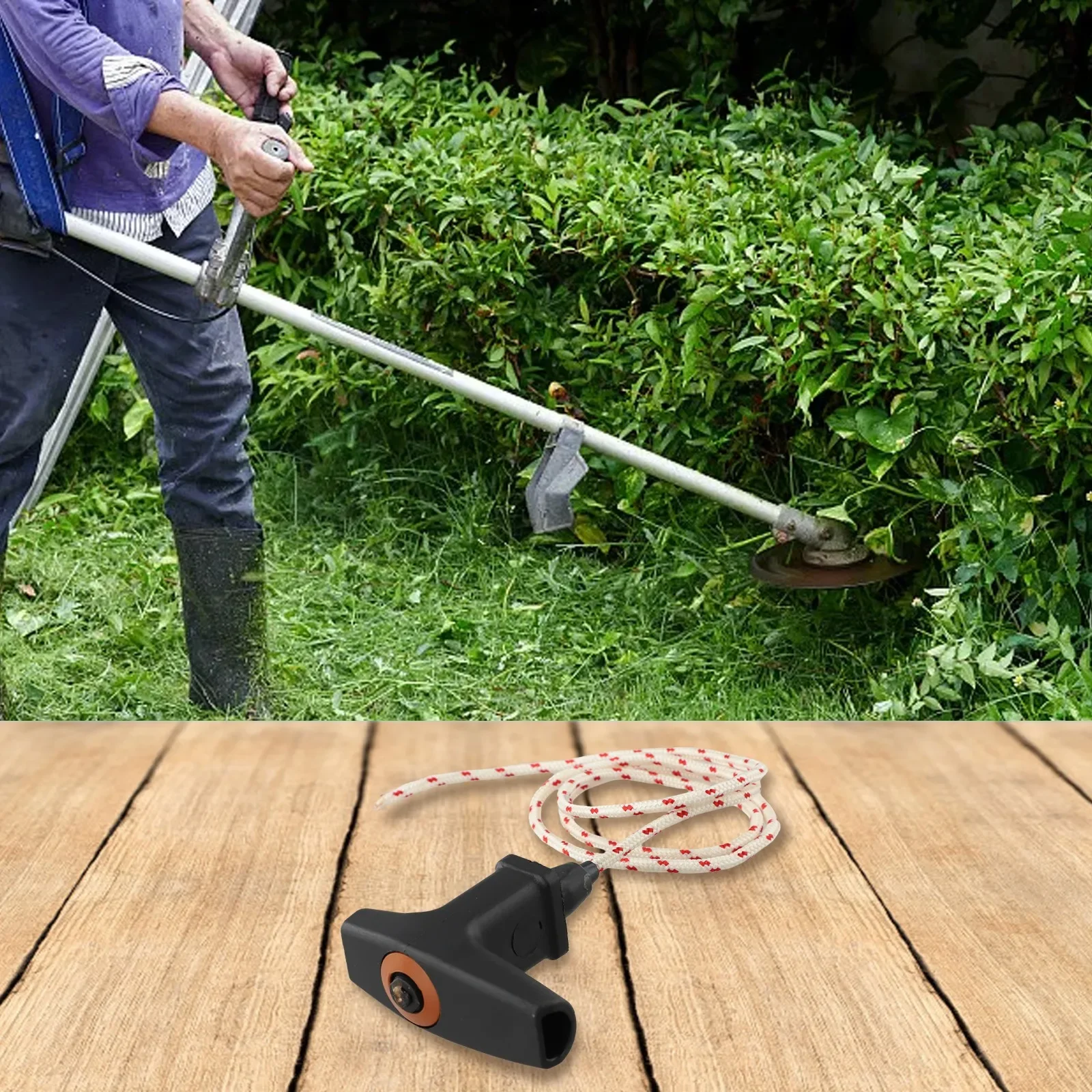 For Equipment Starting Pull Starter Handle Pull Starter Handle For MS Models Rope 3.5mm Smooth Operation Versatile Compatibility