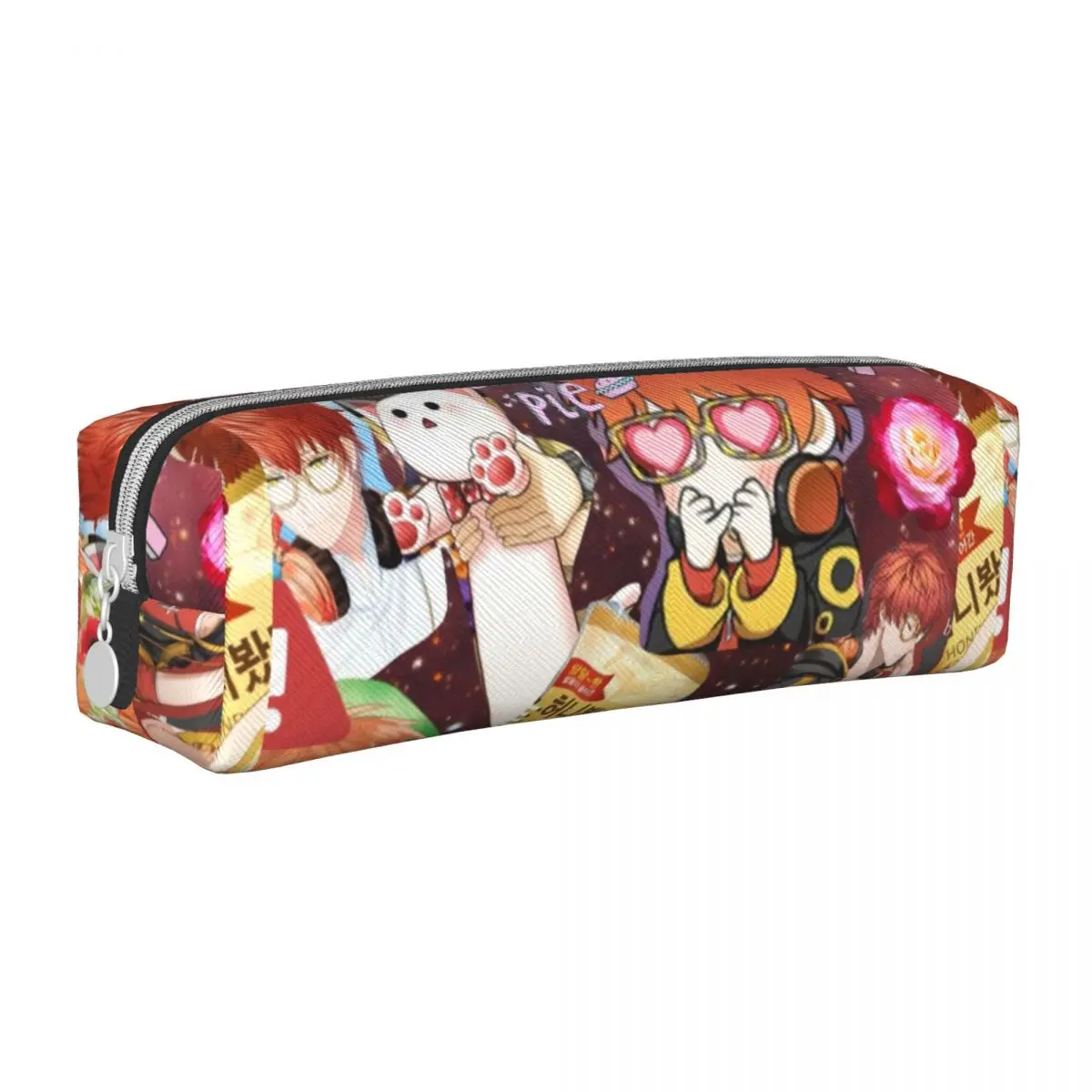 

Cute Mystic Messenger 707 Seven Pencil Cases Pencilcases Pen for Student Big Capacity Bag Students School Cosmetic Stationery