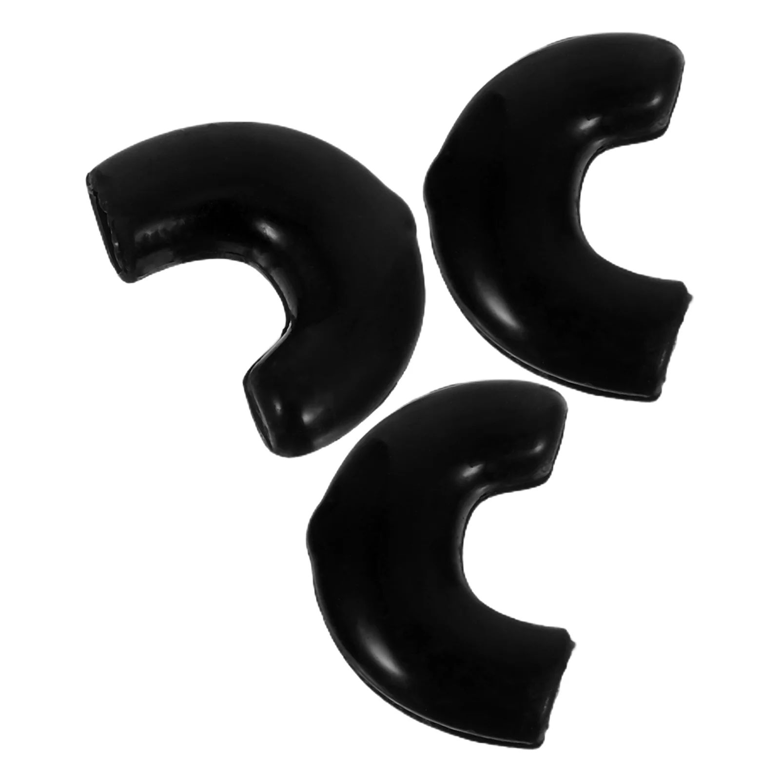 

3Pcs Saxophone Neck Strap Accessories Rubber Sleeve Protector for Swivel Snap Hook Alto Tenor Bass Sax Clasp Guard