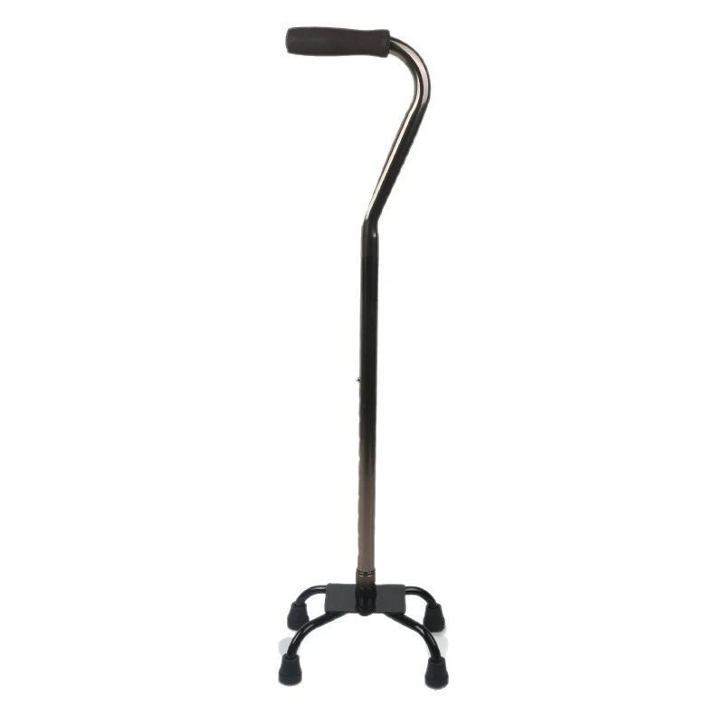 

Aluminum alloy four-legged crutches, four-corner crutches for the disabled, telescopic four-legged crutches for the elderly