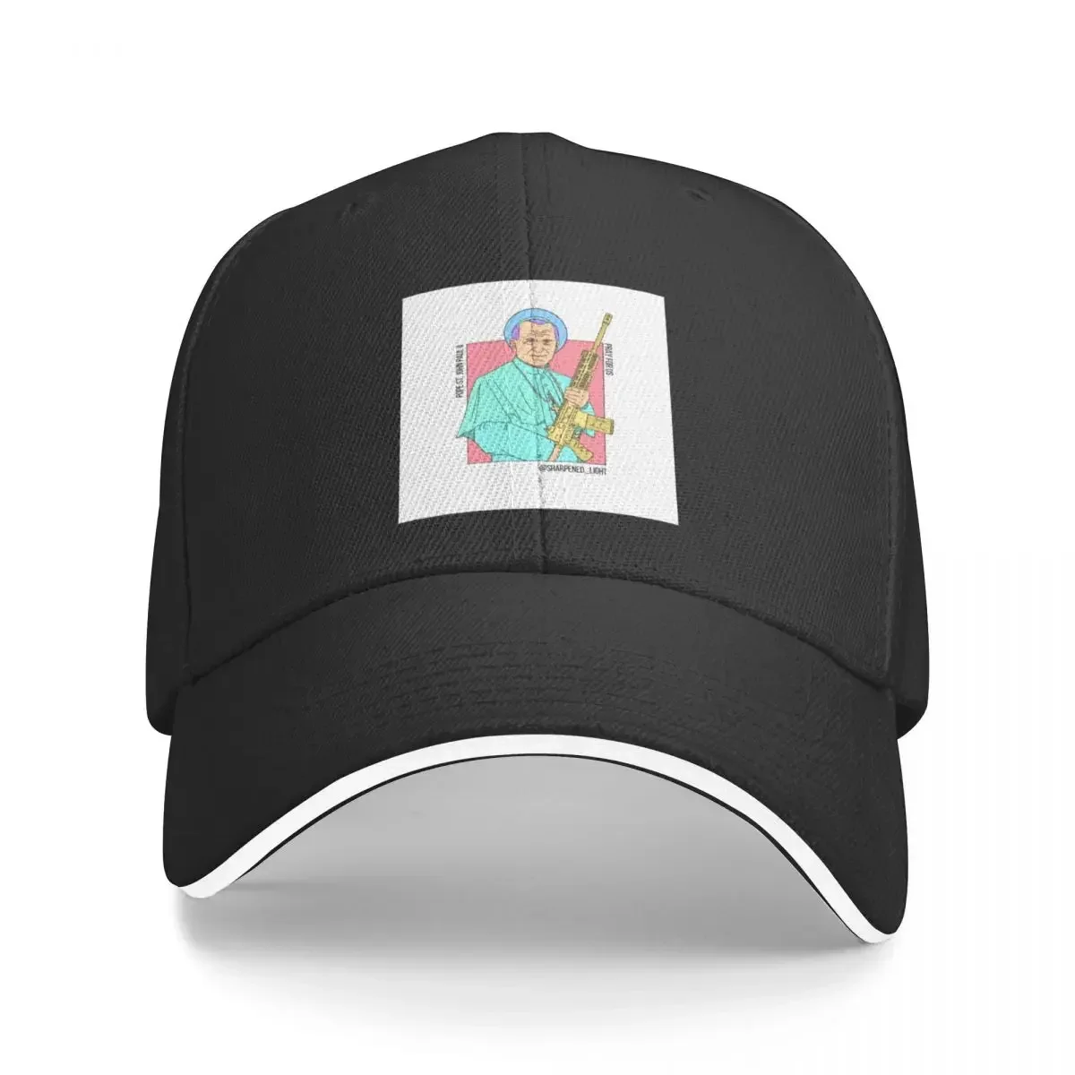 Pope St. John Paul II Baseball Cap tea Hat Golf Hat Man Golf Hat Custom Cap Men Hats Women's