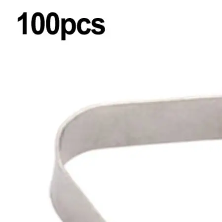 100pcs Spring Clip Locking Tube Pin Push Clip V-shaped Double Bead Spring For Tent Pole for kayak Paddle 8mm Spring Clip
