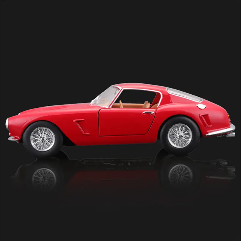 1:24 Ferrari 250 GT Berlinetta Passo Corto Alloy Sports Car Model Diecast Metal Toy Race Car Vehicles Model Collection Kids Gift