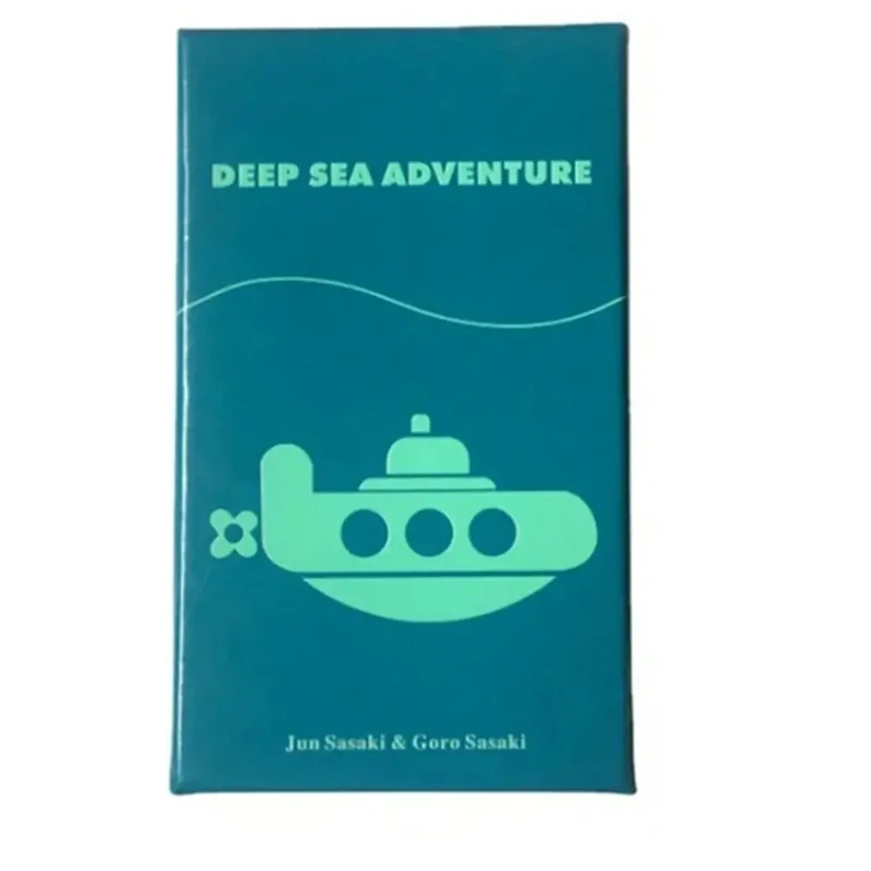 1 Juego de juegos de mesa de fiesta "Deep Sea Adventure", cartas de juego de reunión familiar, juego de cartas divertido, juego de mesa de vacaciones, regalo interesante