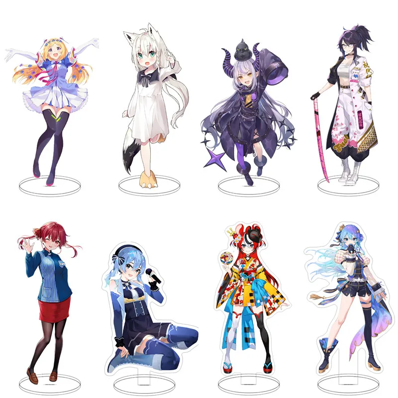 (EEEE) Factory Sales Hololive Vtuber Acrylic Usada Pekora Uruha Rushia Hosimati Suisei Inugami Korone Bags Stand Model Anime