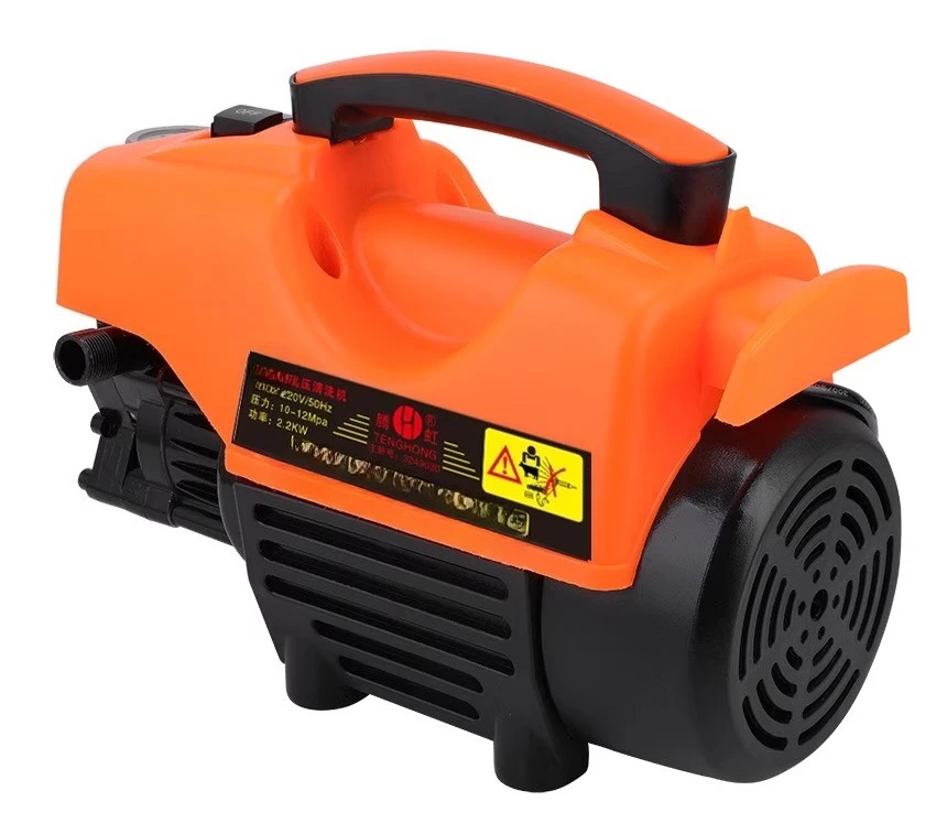 

Ultra-High Pressure Car Washer 220V Portable Automatic Cleaning Machine High Power All-Copper Small Car Brushing Pump