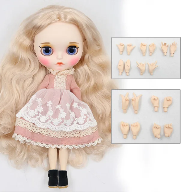 Icy Dbs Blyth Pop 1/6 Speelgoed Bjd Matte Gezicht Aangepaste Gezicht Joint Body Custom Pop 30Cm Meisjes Gift Anime
