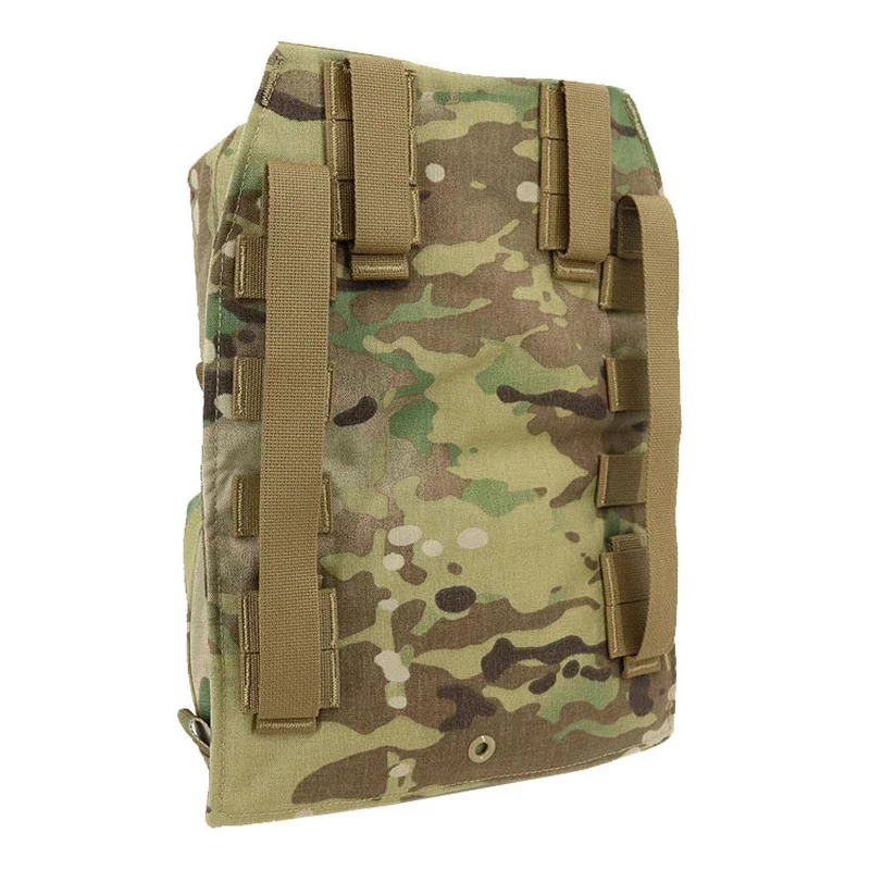 Tactical Plate Carrier Backpack Airsoft Multicam Molle Hydration Bag Vest Gear Hunting Removable Medical Pouch