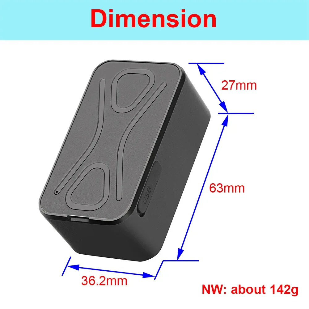 4G waterproof strong magnetic GPS tracking locator Beidou WIFI base station car parcel container GPS anti-loss device