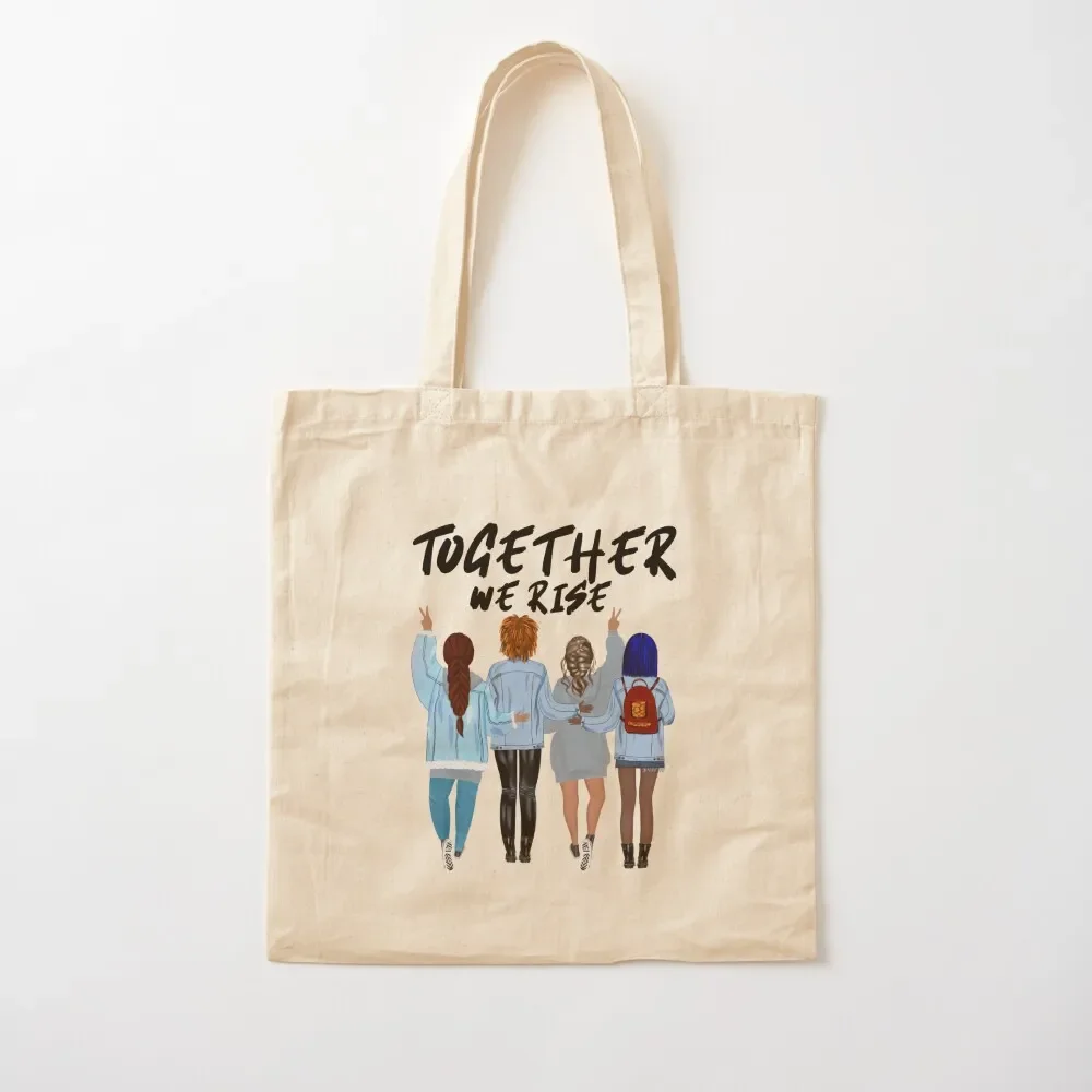 

Together we rise girlfriends design Tote Bag woman shopping bag Candy bags Bag