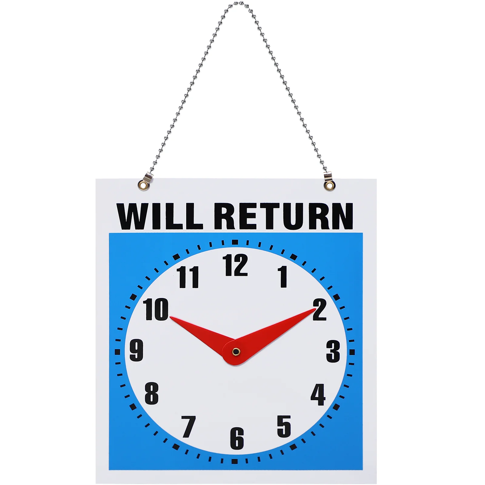 Will Return Sign Open Signs for Window Hanging Business Door Outdoor Decorations